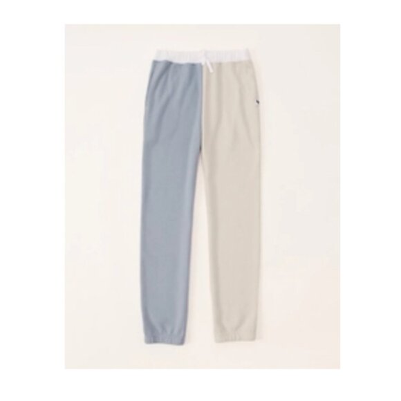 Abercrombie Kids Colorblock Hoodie + Sweatpants Set 7/8 - Picture 1 of 2
